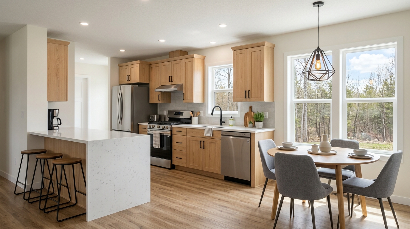 Kitchen & Dining Peninsula
